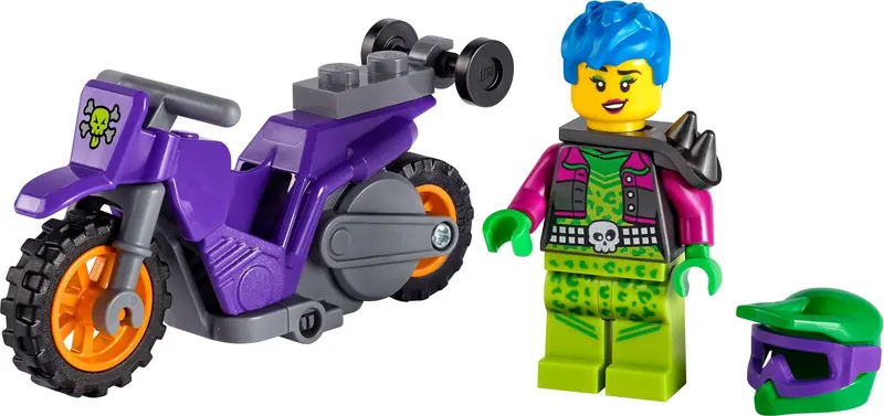 LEGO City 60296 Wheelie Stunt Bike set