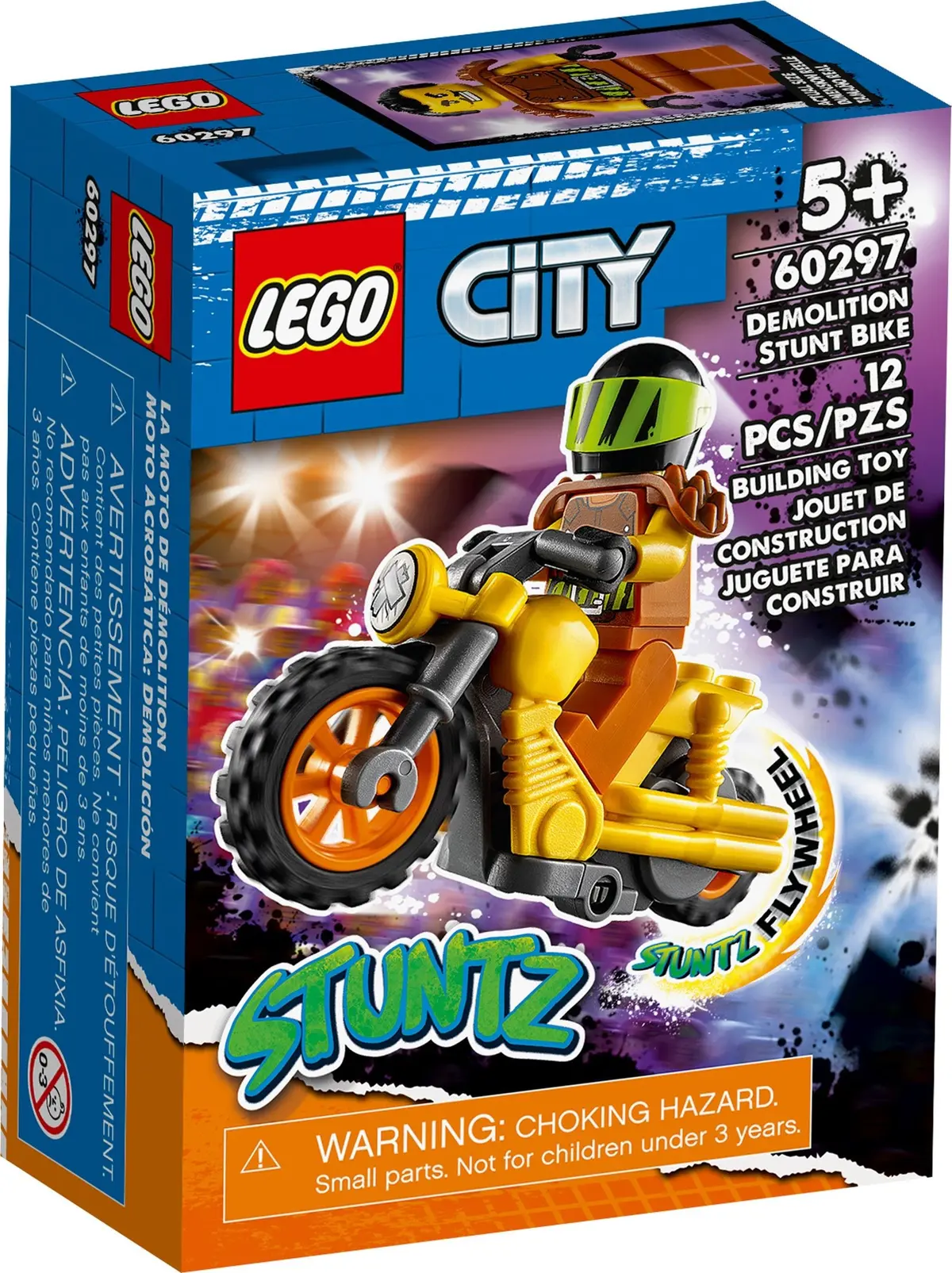 LEGO City 60297 Demolition Stunt Bike set, image 2