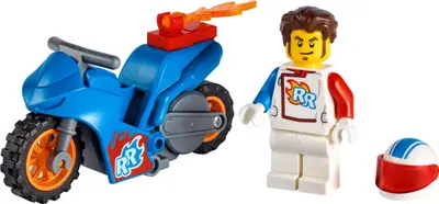 LEGO City 60298 Rocket Stunt Bike set