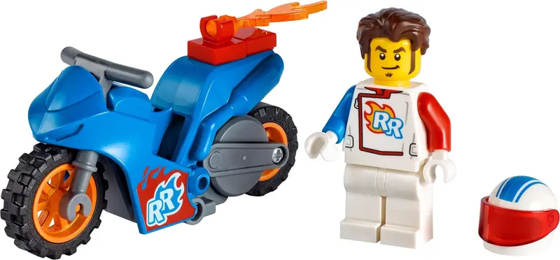 LEGO City 60298 Rocket Stunt Bike set