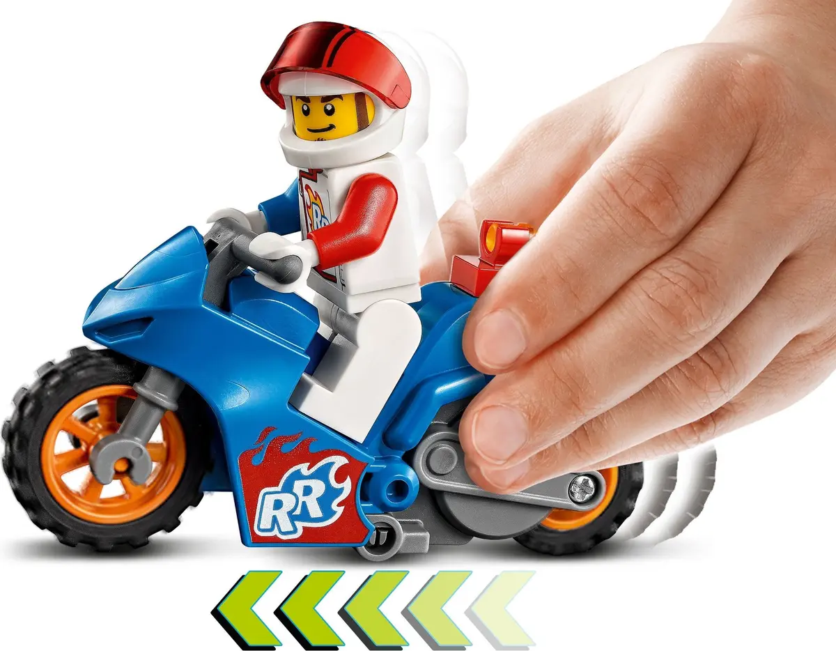 LEGO City 60298 Rocket Stunt Bike set, image 5