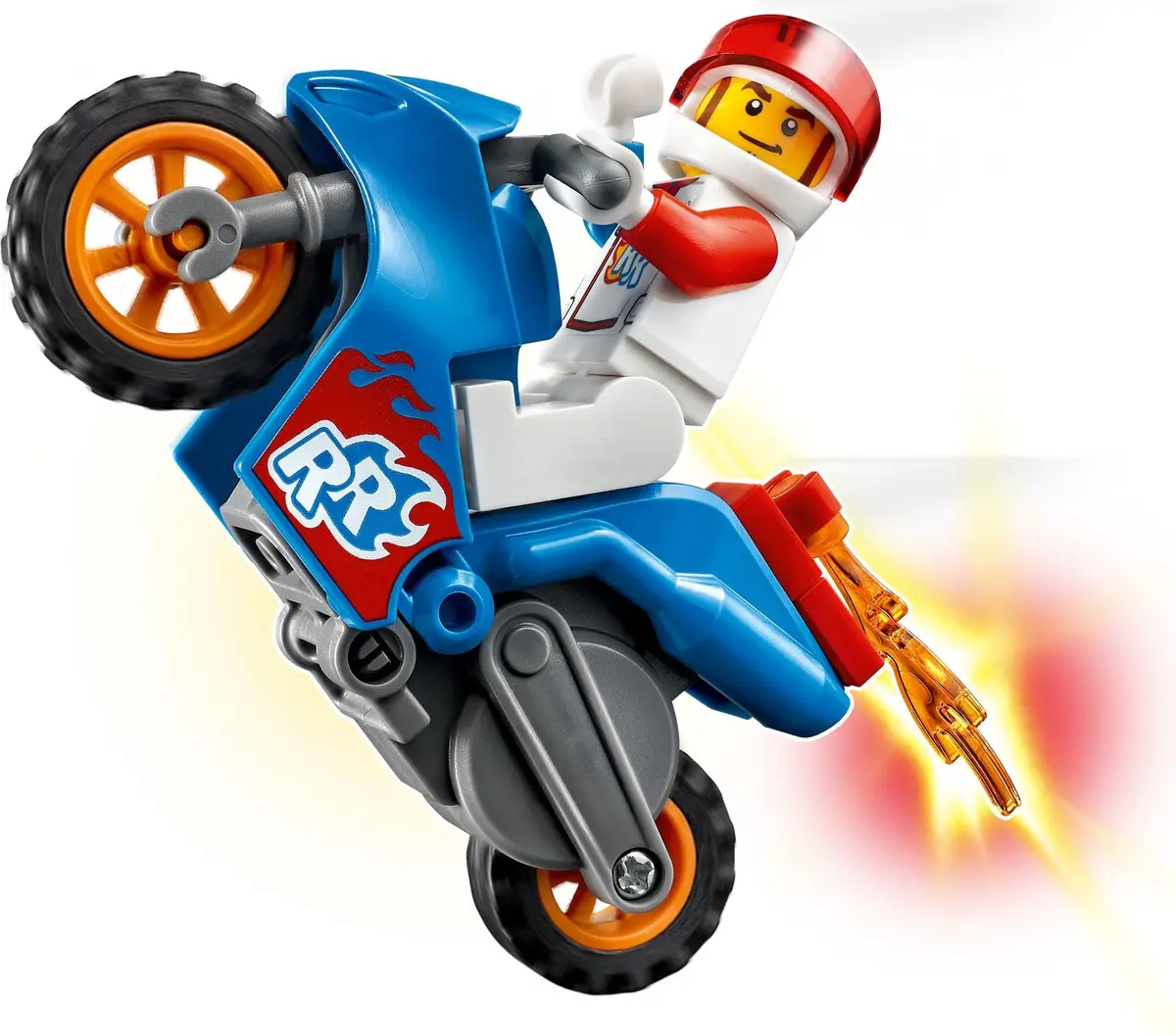 LEGO City 60298 Rocket Stunt Bike set, image 4