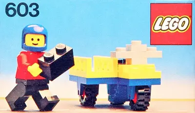 LEGO Town 603 Motorbike set