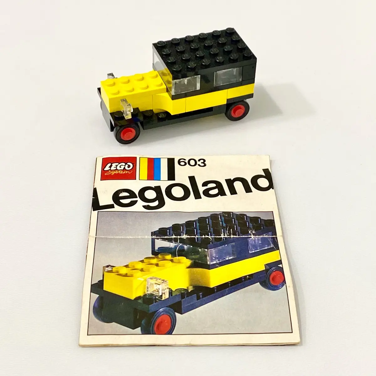 LEGO LEGOLAND 603 Veteran Car set, image 4