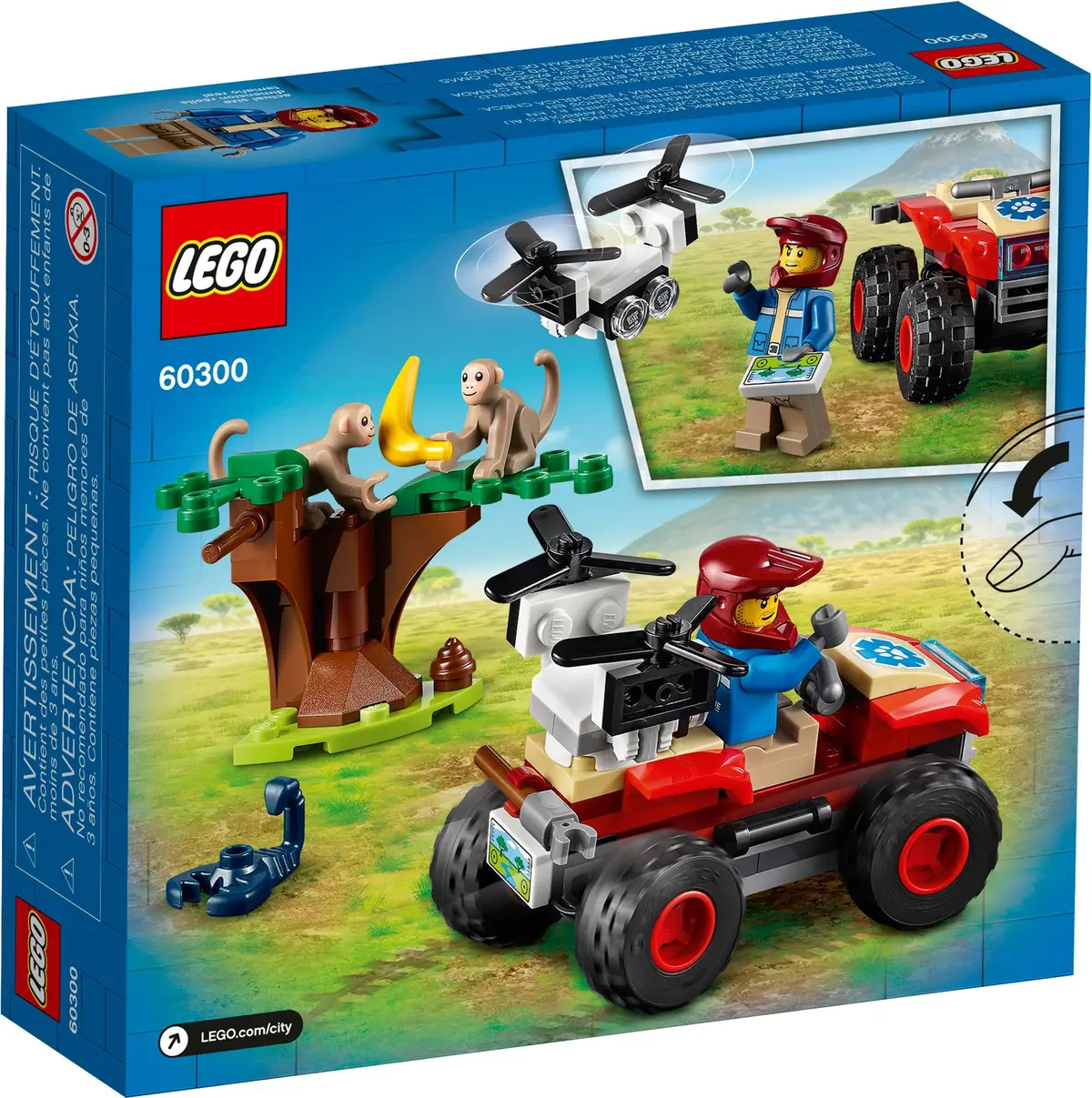 LEGO City 60300 Wildlife Rescue ATV set, image 6