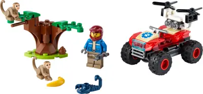 LEGO City 60300 Wildlife Rescue ATV set