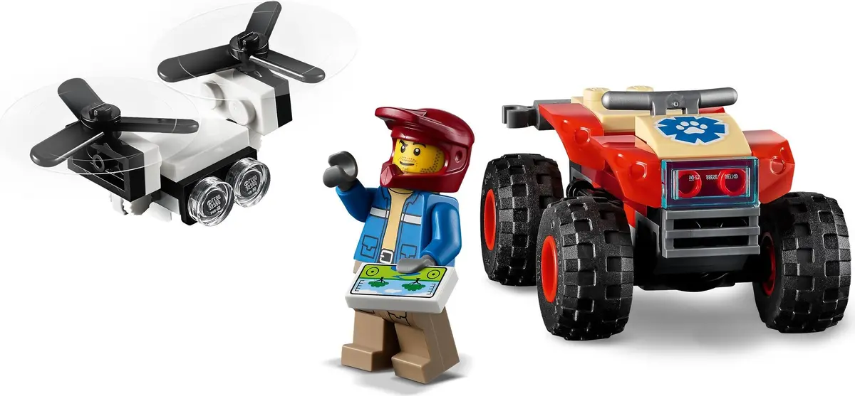 LEGO City 60300 Wildlife Rescue ATV set, image 5