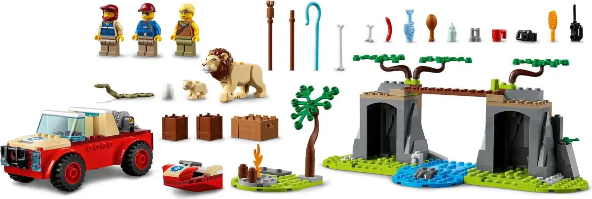 LEGO City 60301 Wildlife Rescue Off-Roader set, image 7