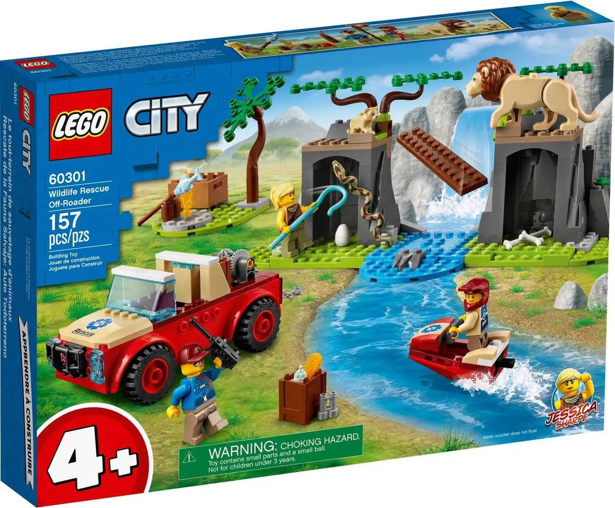 LEGO City 60301 Wildlife Rescue Off-Roader set, image 2
