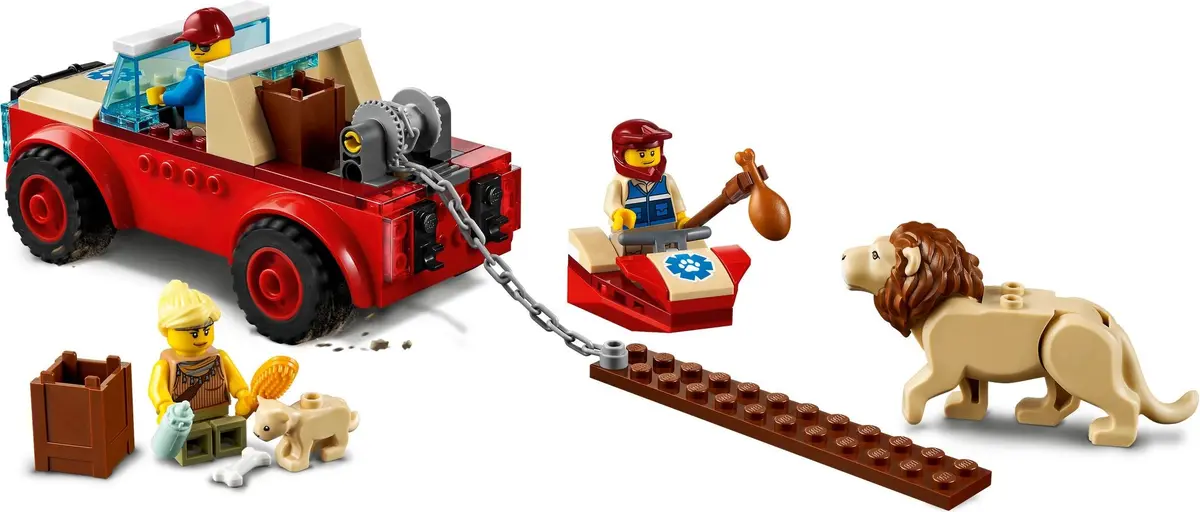 LEGO City 60301 Wildlife Rescue Off-Roader set, image 8