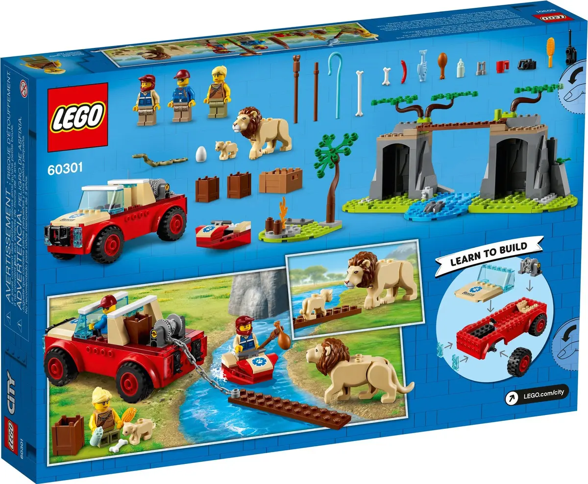 LEGO City 60301 Wildlife Rescue Off-Roader set, image 11