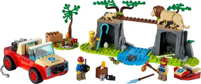 LEGO City 60301 Wildlife Rescue Off-Roader set