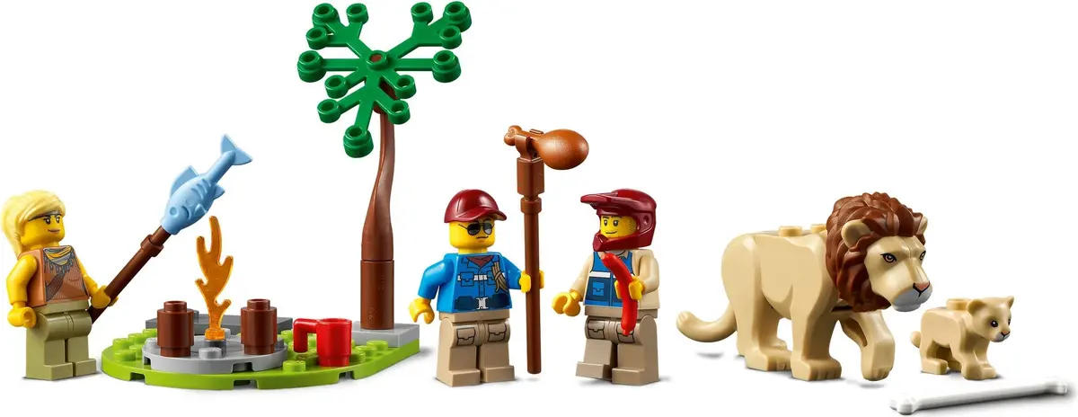 LEGO City 60301 Wildlife Rescue Off-Roader set, image 6