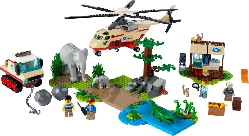 LEGO City 60302 Wildlife Rescue Operation set