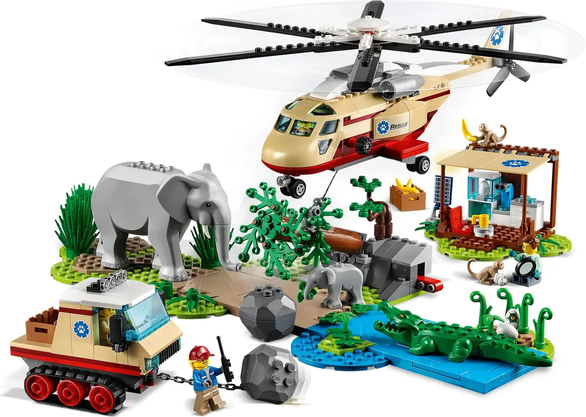 LEGO City 60302 Wildlife Rescue Operation set, image 4