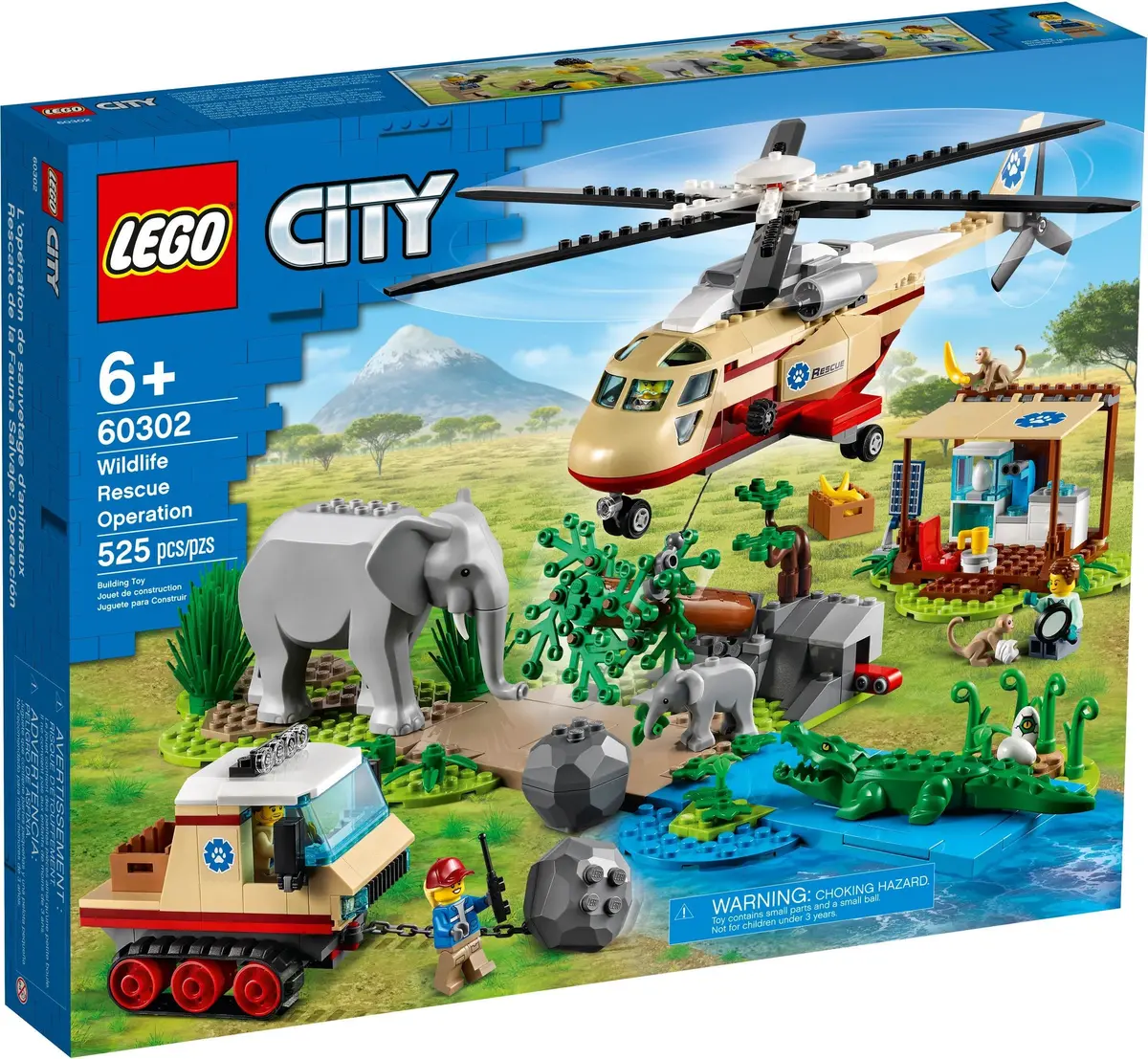 LEGO City 60302 Wildlife Rescue Operation set, image 2