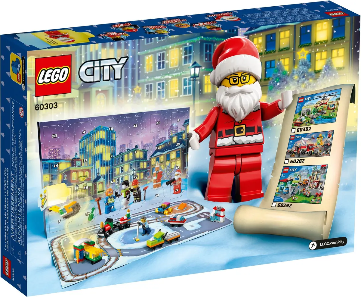 LEGO City 60303 LEGO City Advent Calendar set, image 5