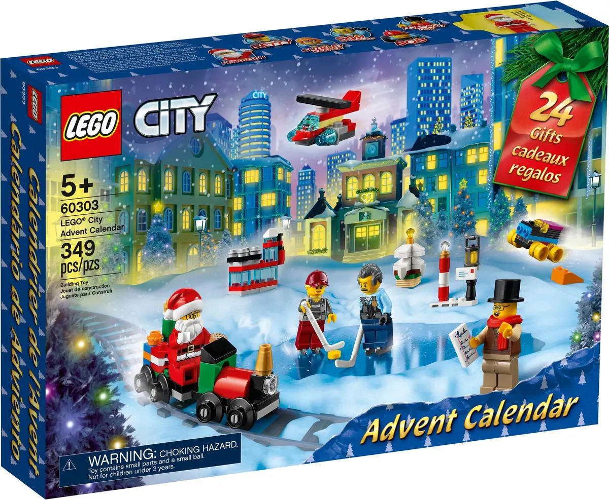 LEGO City 60303 LEGO City Advent Calendar set, image 2