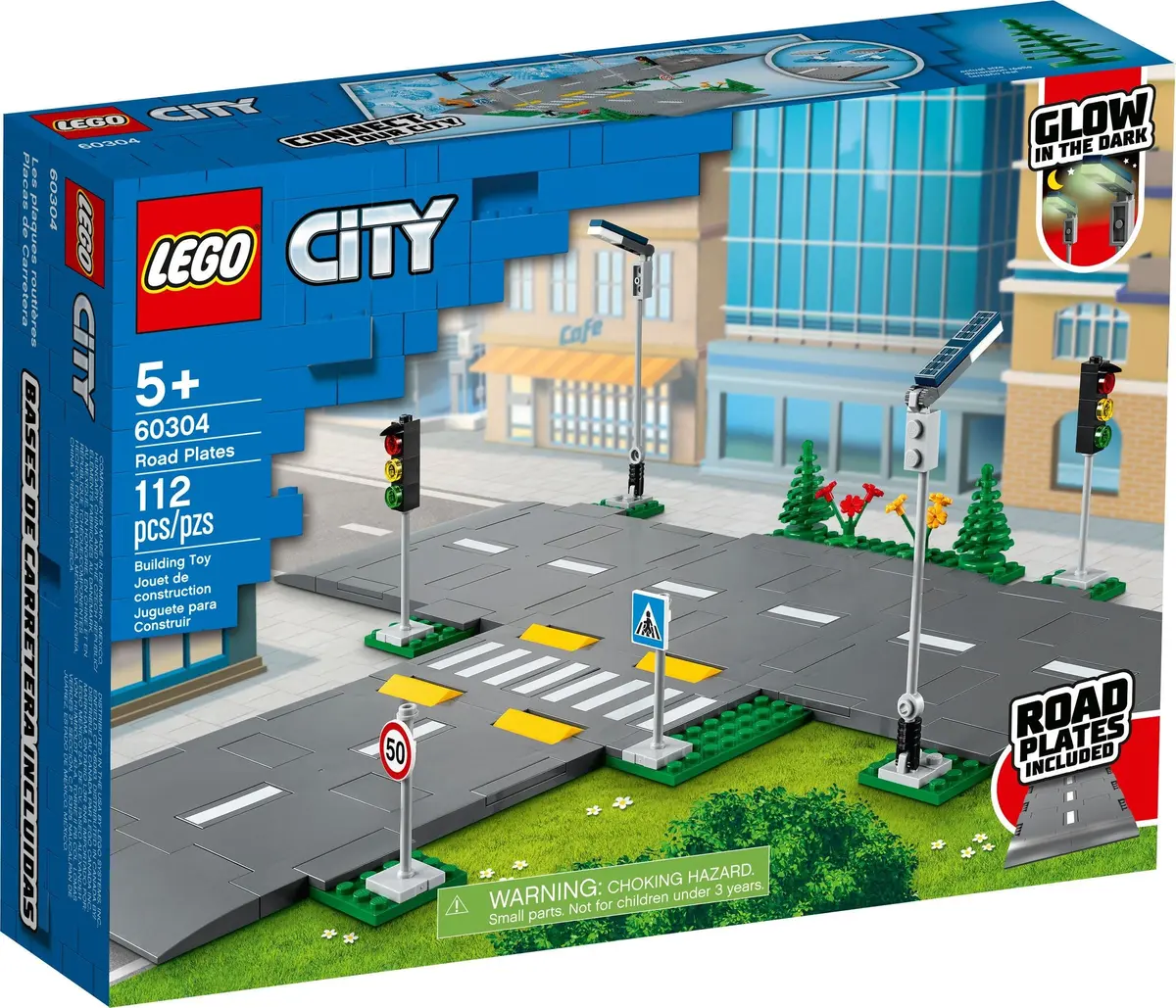 LEGO City 60304 Road Plates set, image 2