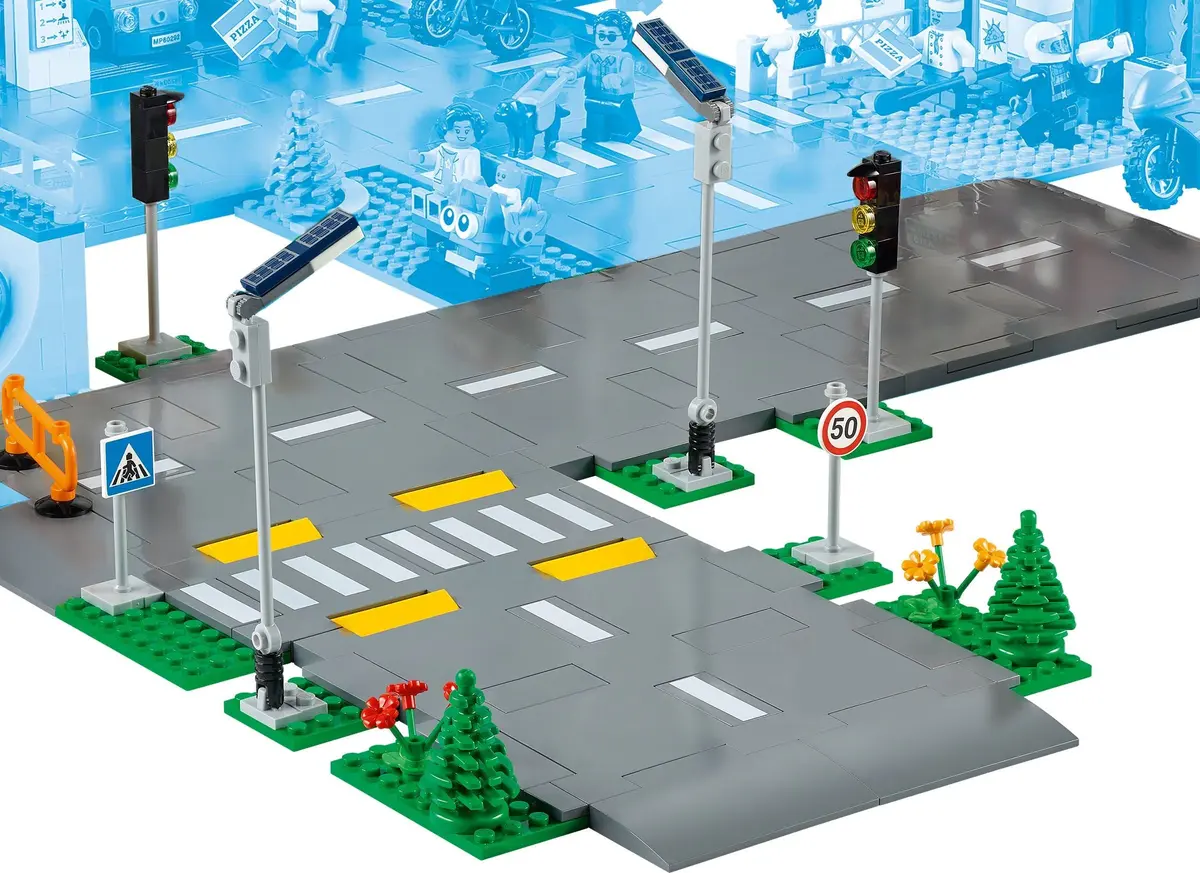LEGO City 60304 Road Plates set, image 6