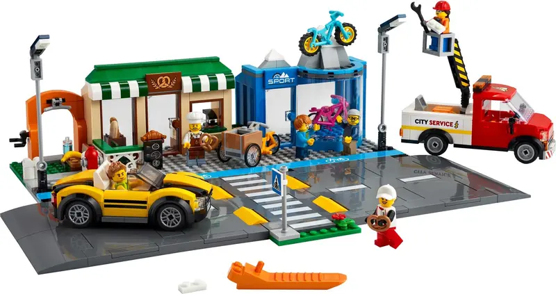 LEGO City 60306 Shopping Street set