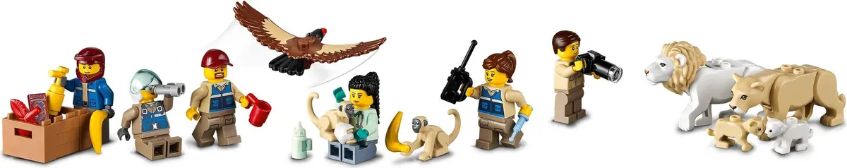 LEGO City 60307 Wildlife Rescue Camp set, image 6