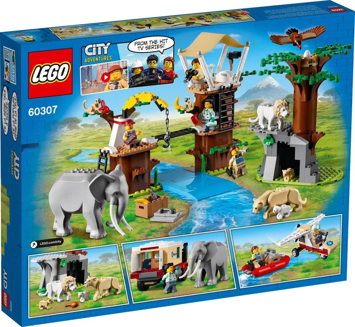LEGO City 60307 Wildlife Rescue Camp set, image 11
