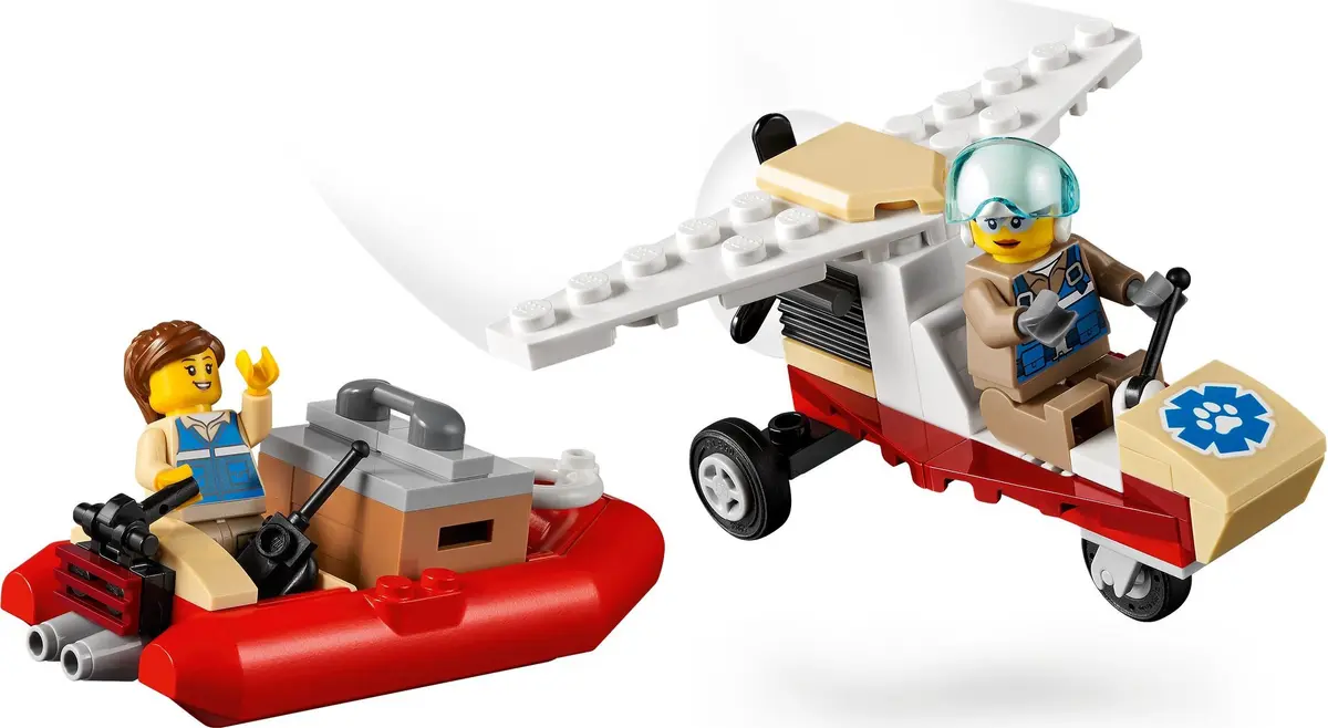 LEGO City 60307 Wildlife Rescue Camp set, image 10