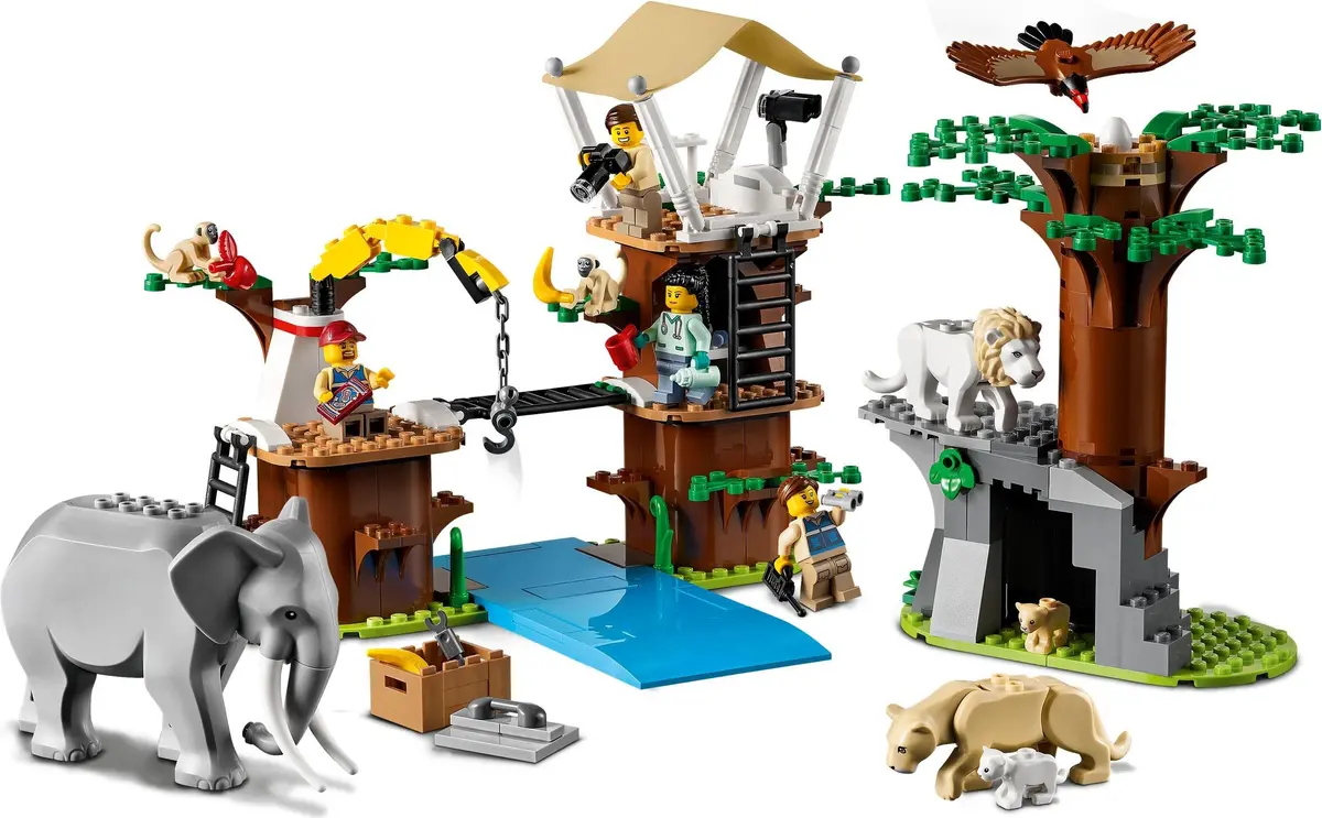 LEGO City 60307 Wildlife Rescue Camp set, image 7