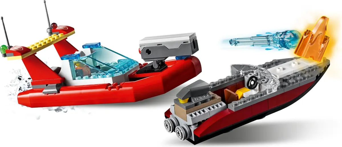 LEGO City 60308 Seaside Police and Fire Mission set, image 7