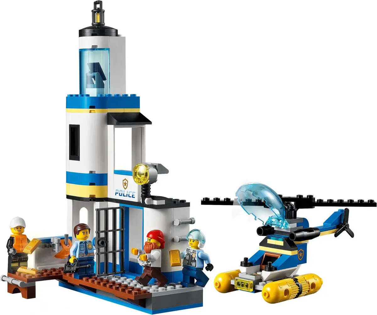 LEGO City 60308 Seaside Police and Fire Mission set, image 6