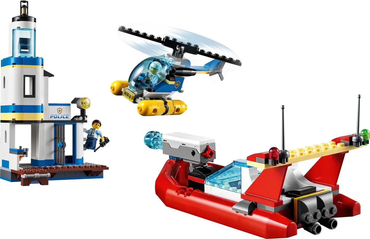 LEGO City 60308 Seaside Police and Fire Mission set, image 8