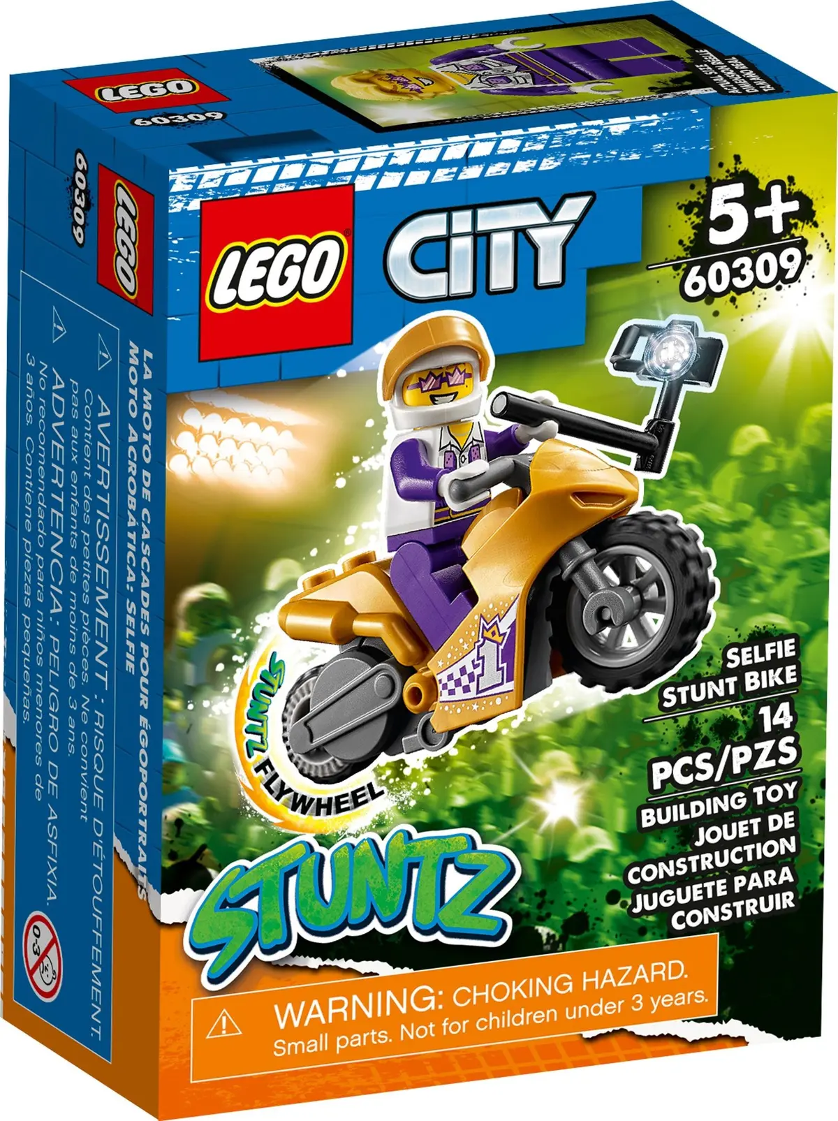 LEGO City 60309 Selfie Stunt Bike set, image 2