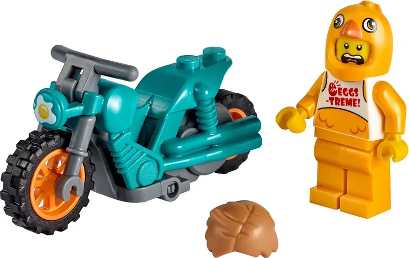 LEGO City 60310 Chicken Stunt Bike set