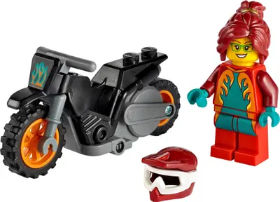 LEGO City 60311 Fire Stunt Bike set