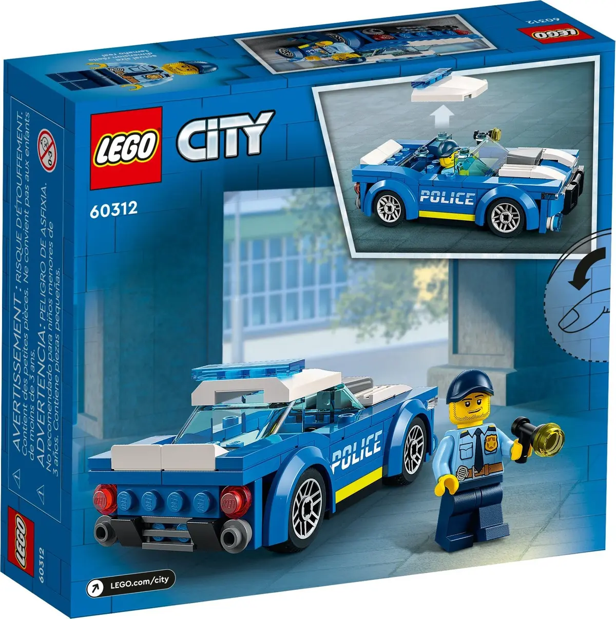 LEGO City 60312 Police Car set, image 5