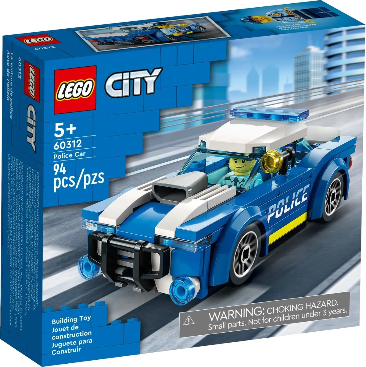 LEGO City 60312 Police Car set, image 2