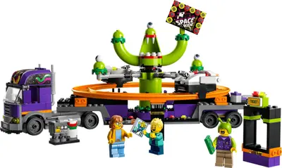 LEGO City 60313 Space Ride Amusement Truck set
