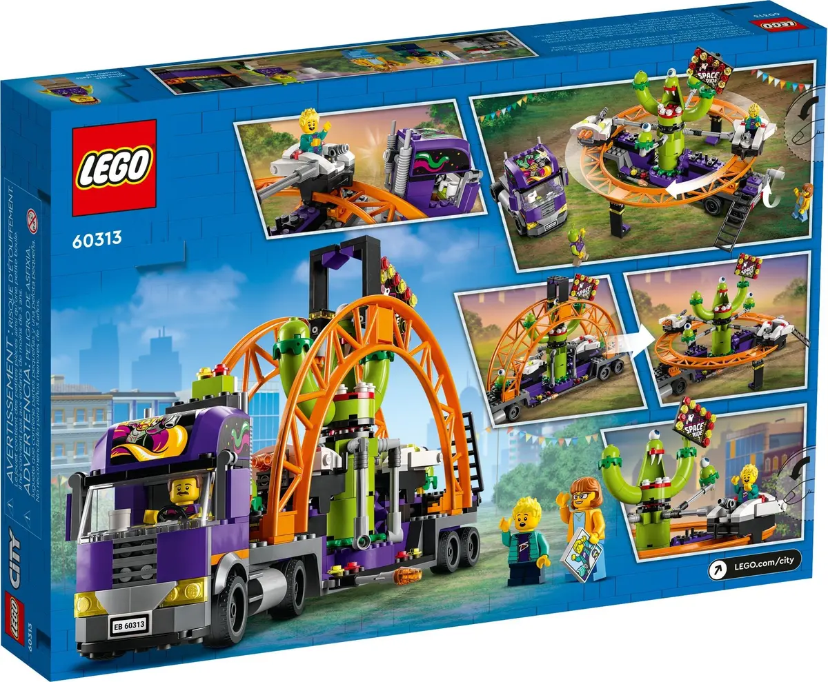 LEGO City 60313 Space Ride Amusement Truck set, image 9