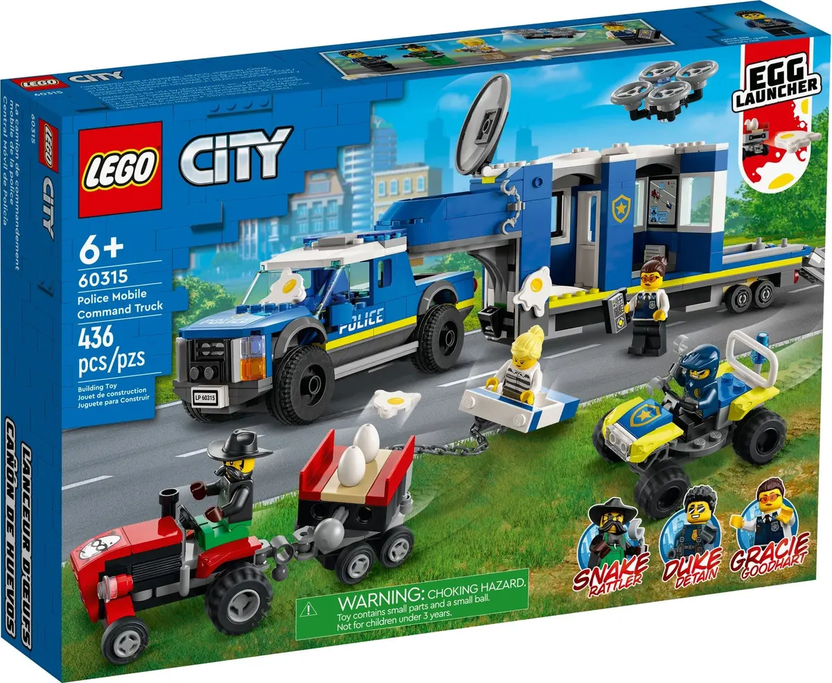 LEGO City 60315 Police Mobile Command Truck set, image 5