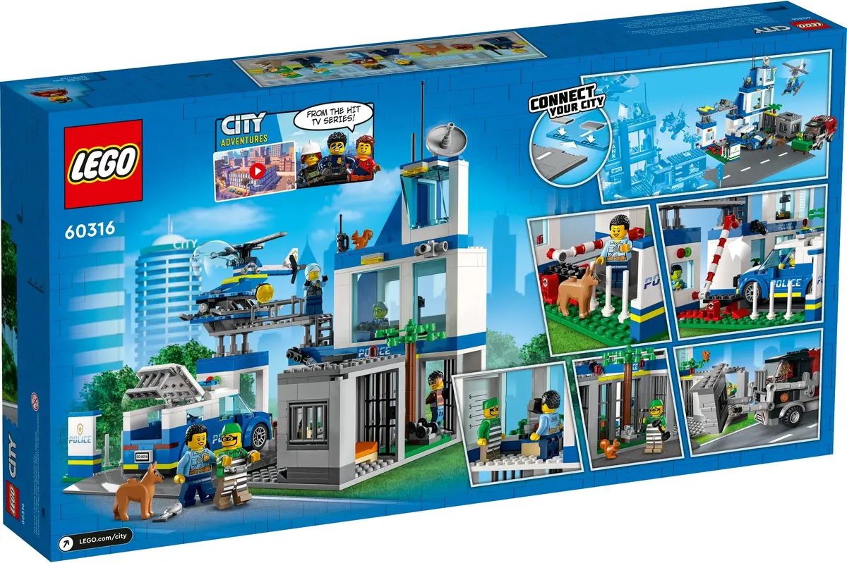 LEGO City 60316 Police Station set, image 7