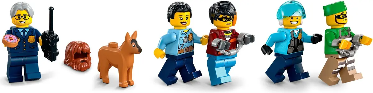 LEGO City 60316 Police Station set, image 3