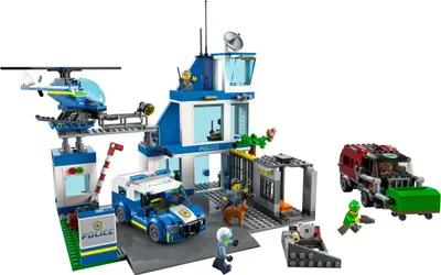 LEGO City 60316 Police Station set