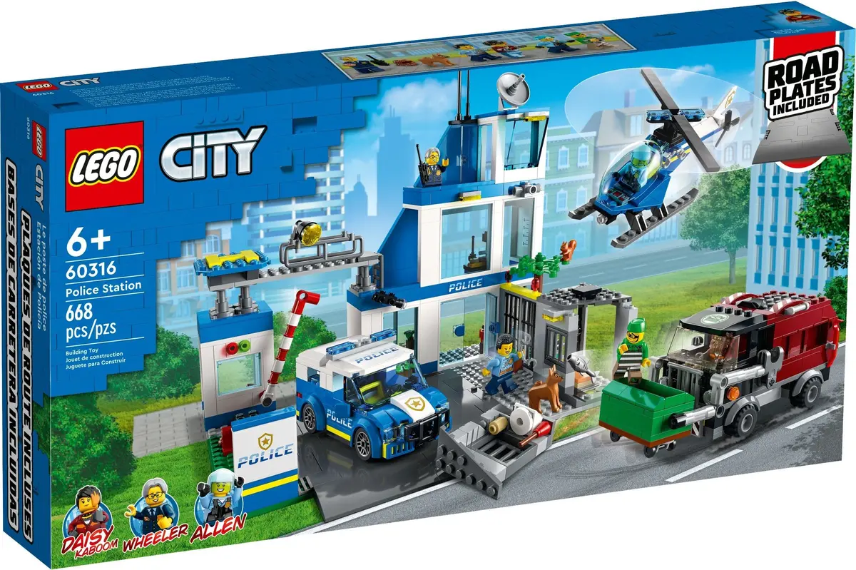 LEGO City 60316 Police Station set, image 2