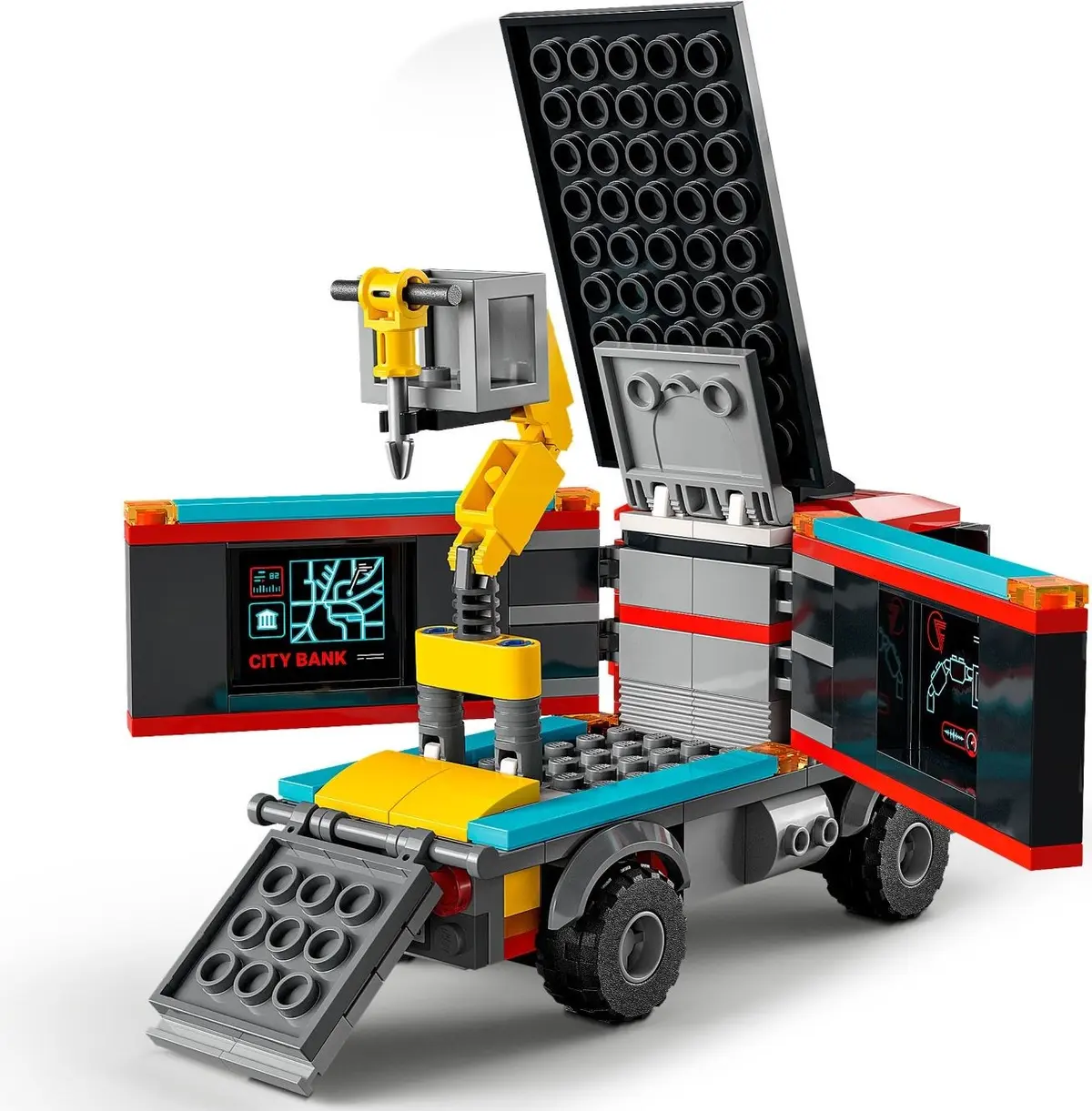 LEGO City 60317 Police Chase at the Bank set, image 9