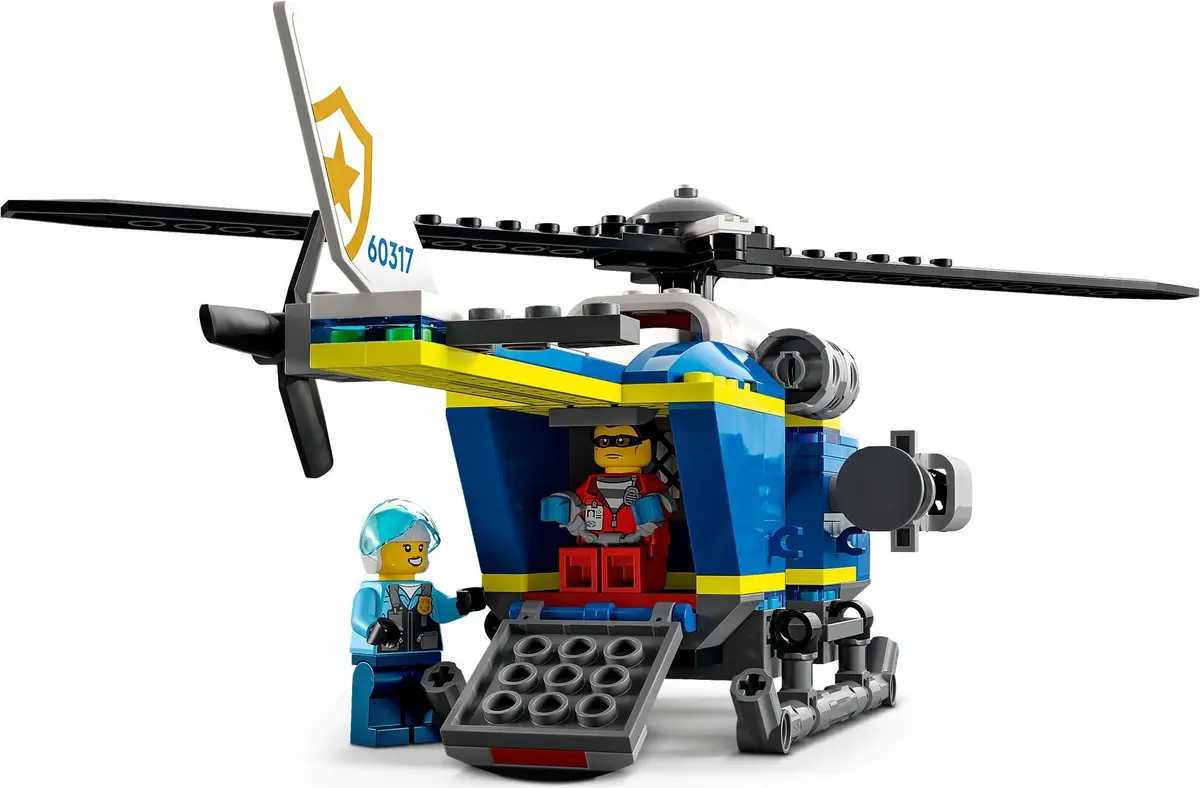 LEGO City 60317 Police Chase at the Bank set, image 8