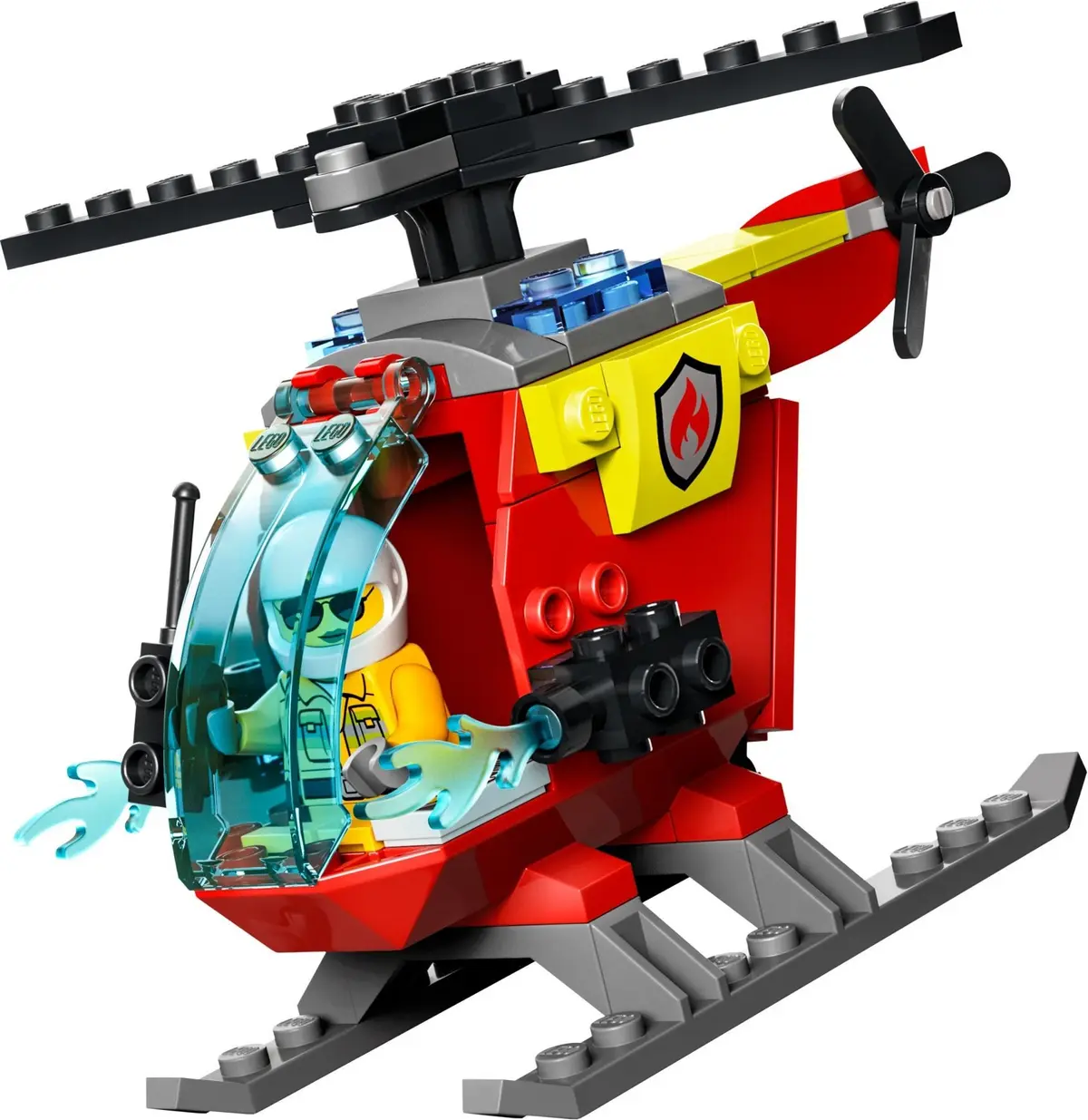 LEGO City 60318 Fire Helicopter set, image 3