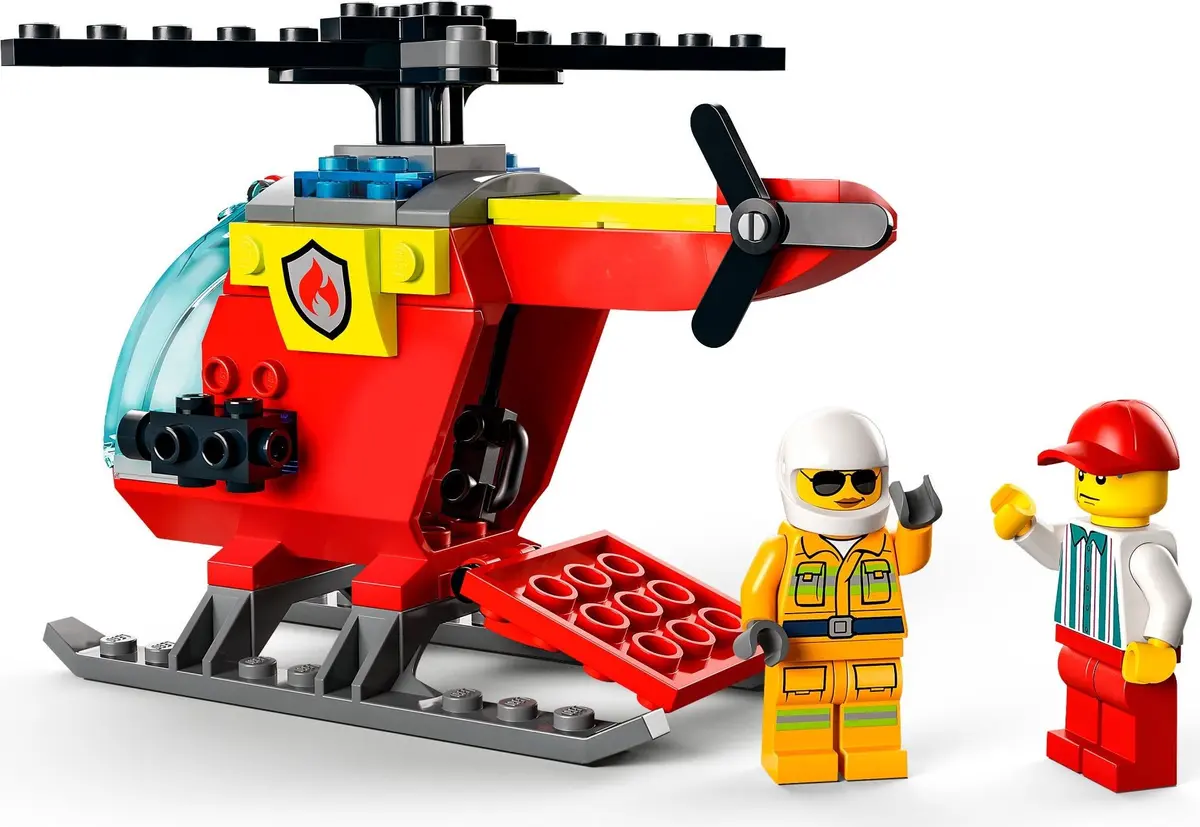 LEGO City 60318 Fire Helicopter set, image 8