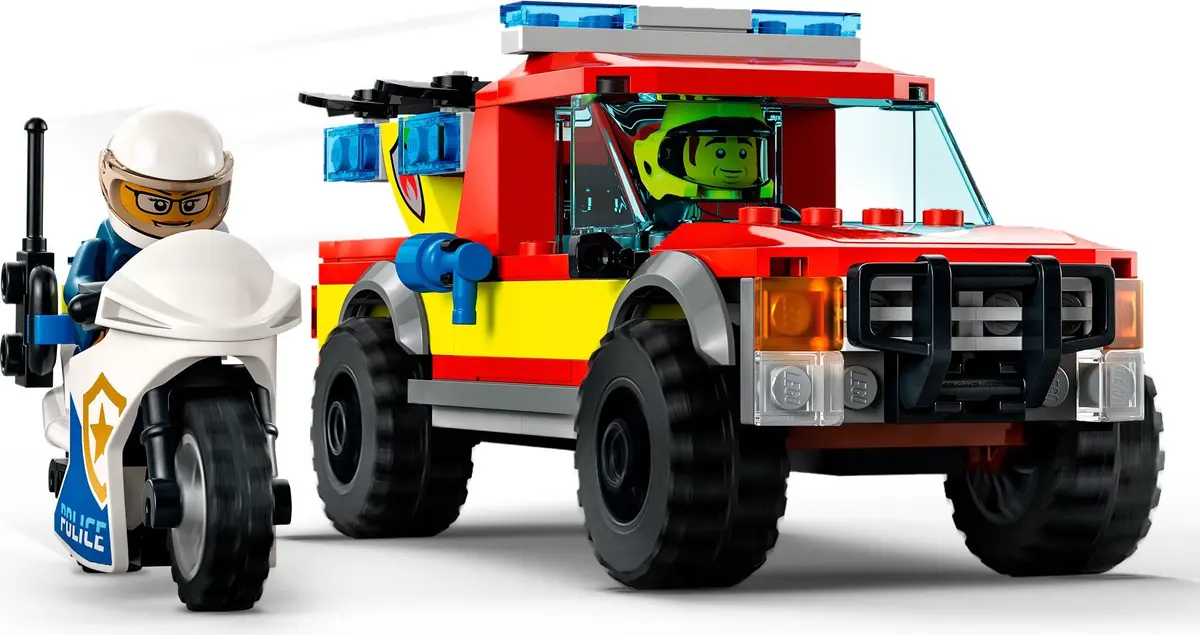 LEGO City 60319 Fire Rescue & Police Chase set, image 5