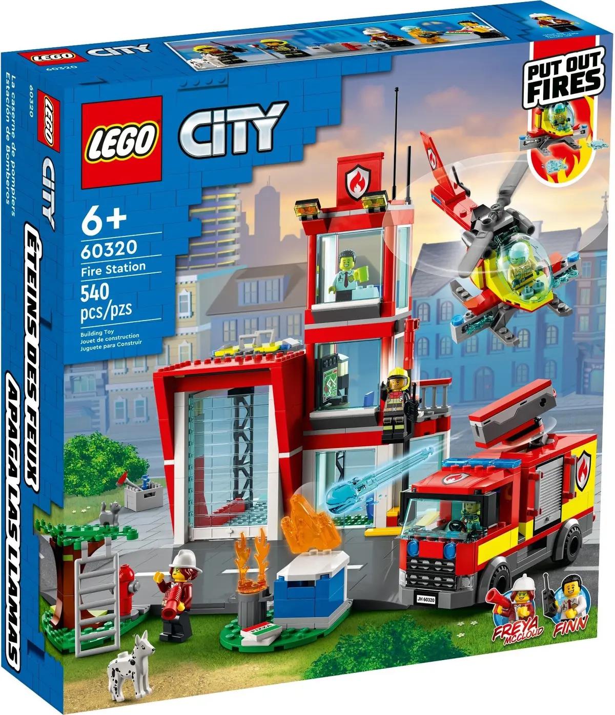 LEGO City 60320 Fire Station set, image 2
